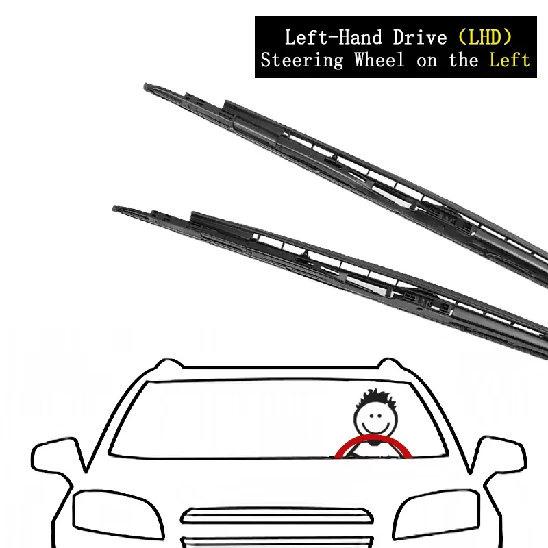 

Автомобильные аксессуары для BMW 7 серии E65 E66 2001 2002 2003 2004 ~ 2008 гибридные резиновые лезвия стеклоочистителя щетки для чистки окон