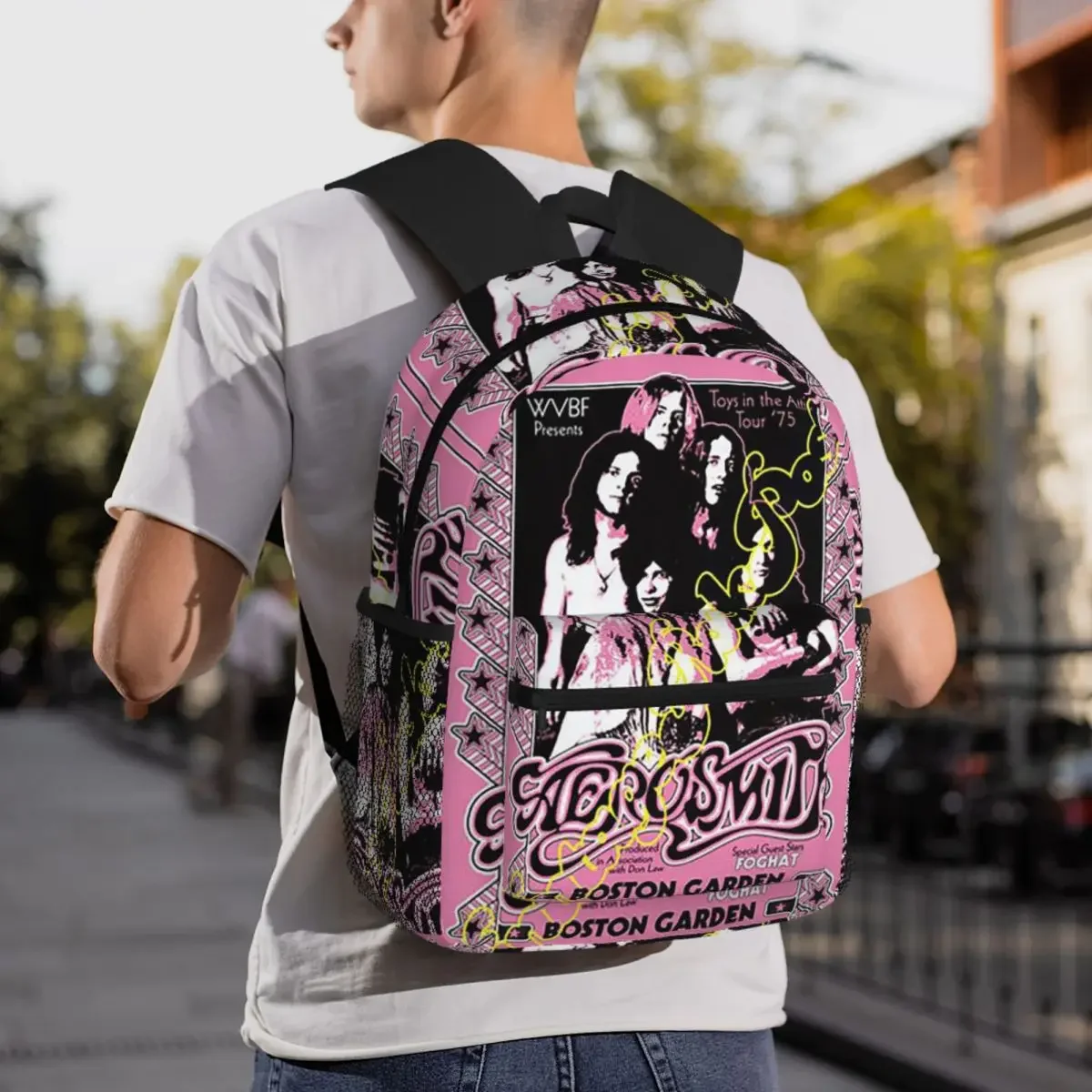Рюкзак Est.1970 Music Rock Band Aerosmith для студентов, школьный рюкзак, походный рюкзак для путешествий, модная сумка для книг, сумка через плечо для мальчиков и девочек (art.: 3920da52d6b84) - 3920da52d6b84