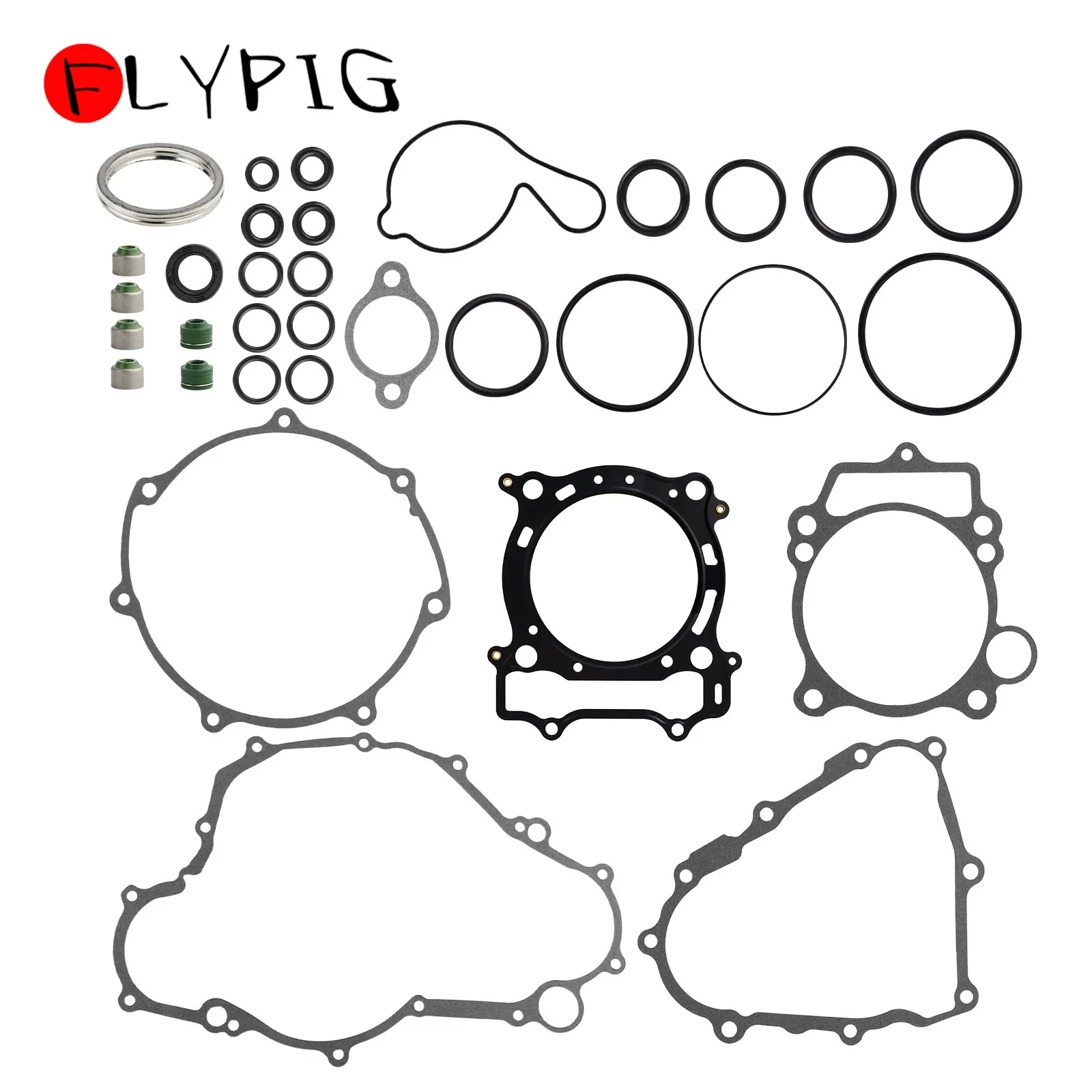 

Комплект прокладок цилиндра двигателя для Yamaha YFZ450 YFZ 450 MZ 175 Beta RR 450 2004-2009 ATV