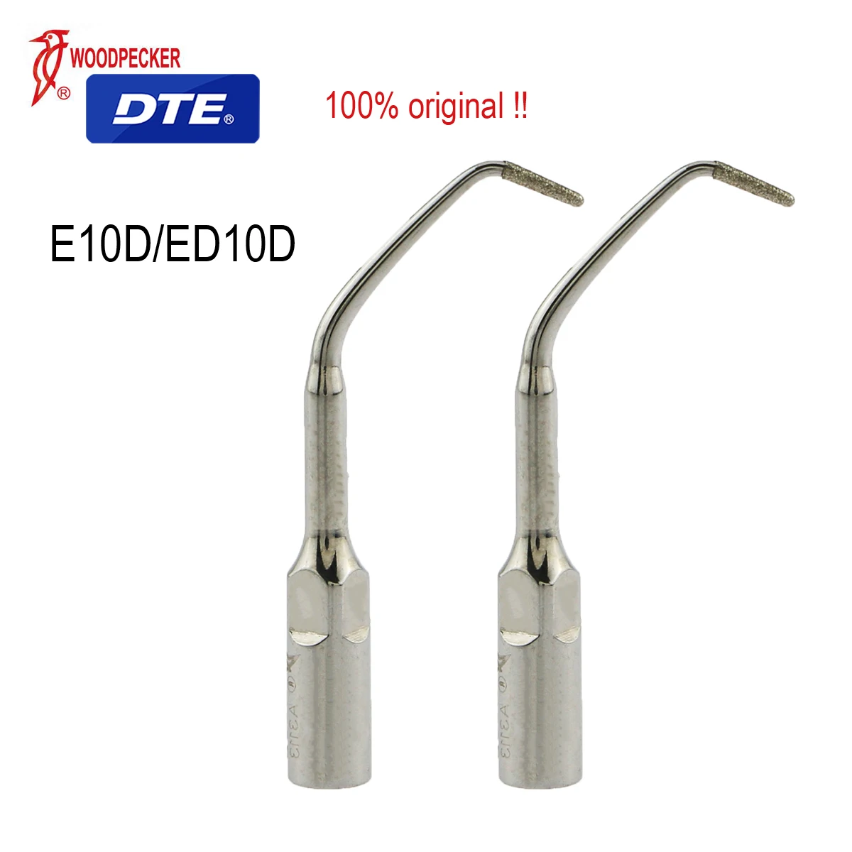 

Woodpecker DTE Dental Ultrasonic Scaler Tips Periodontics Dental Materials E10D ED10D Fit SATELEC DTE NSK Scaler Handpiece