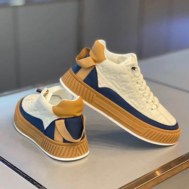 

New Joker Sports and Leisure Leather Panel Shoes in 2023 men shoes luxury shoes men casual shoes sneakers men sneakers