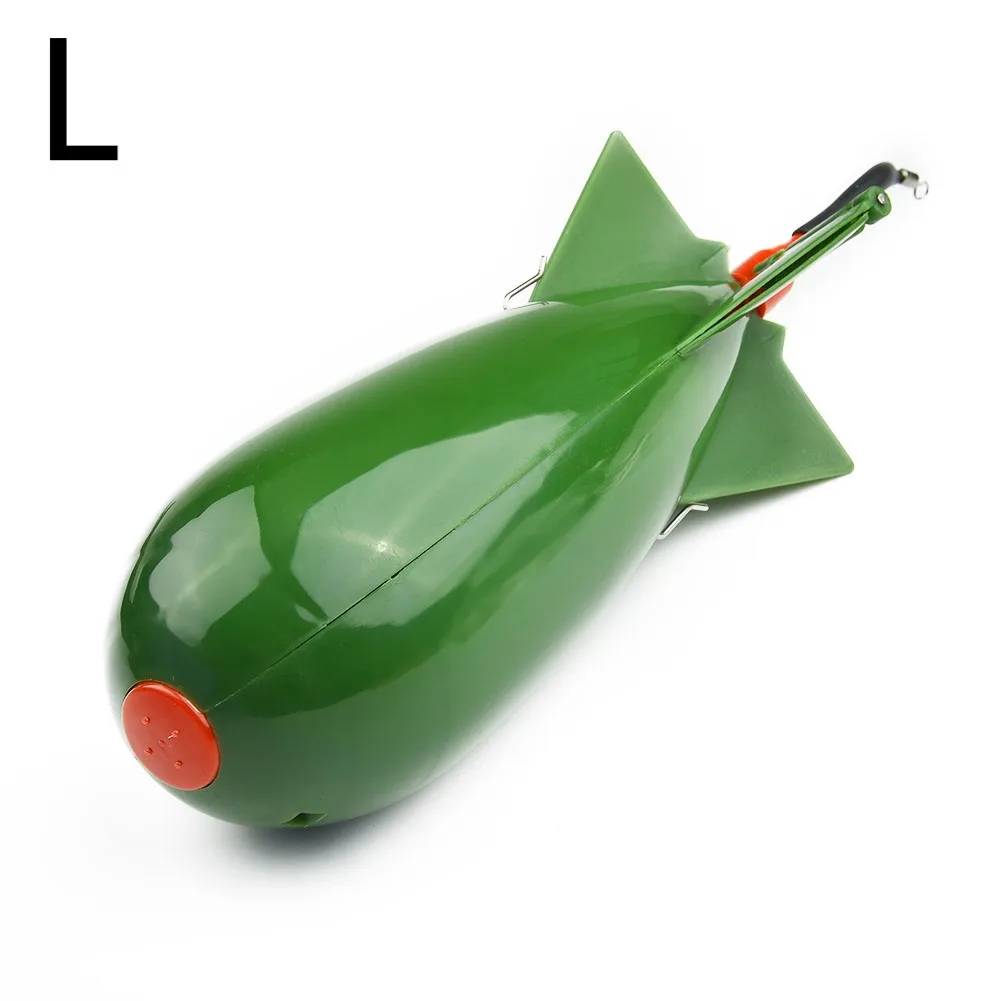 1 шт. ракетная кормушка для ловли карпа S/M/L Spod Bomb поплавок держатель приманки