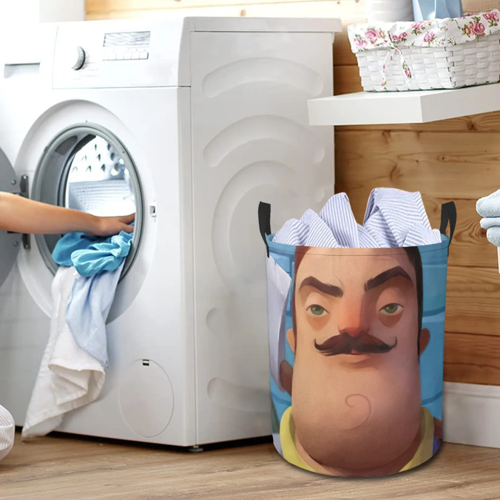 Hello мой сосед корзина для грязного белья органайзер одежды складное ведро