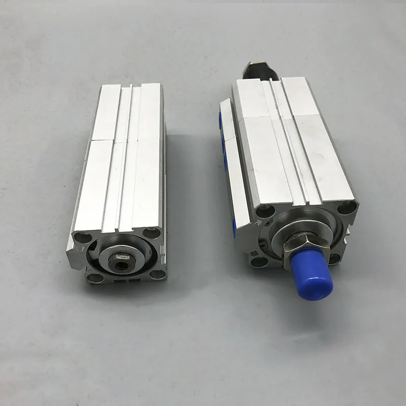 Многопозиционный пневматический многоступенчатый одноштоковый компактный