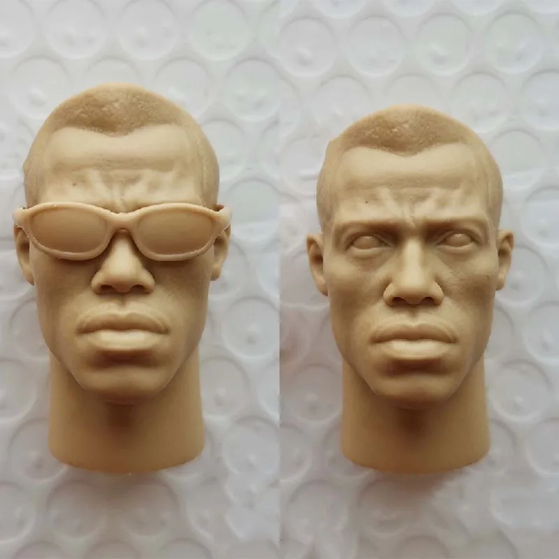 

In Stock 1/6 Scale Blade Wesley Snipes Head Sculpture With Neck Unpainted Model Fits 12 Inches Male Action Figure Body