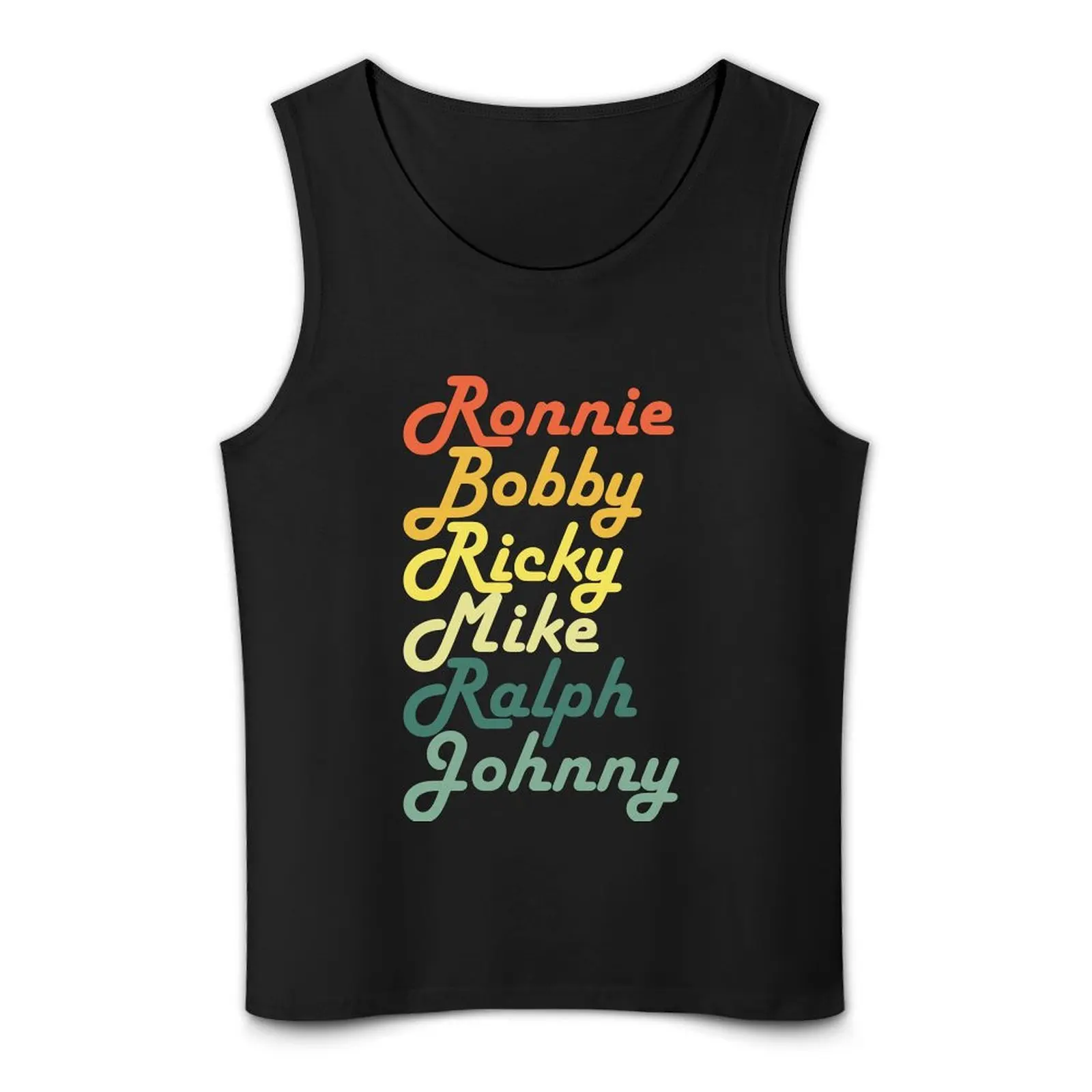 Ронни Бобби Рик Майк Ральф и Джонни Майка жилет мужская Спортивная одежда