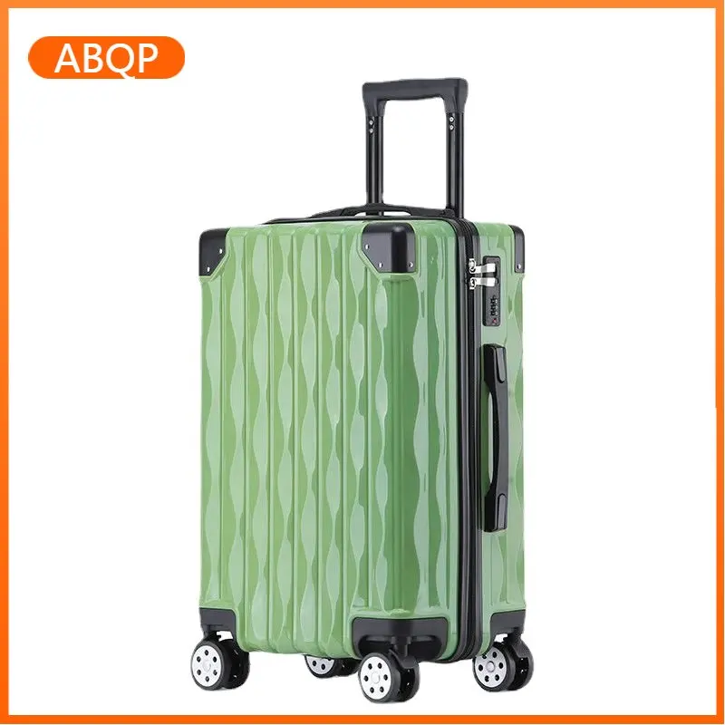 20 Inch Carry on Luggage Zipper Silent Universal Wheel Trolley Case Light Boarding Student Travel Suitcase Set mala de viagem