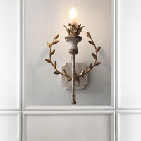 nordic led wall lamp for living room vintage reading night wall light bedroom bedside applique murale outdoor lighting decor