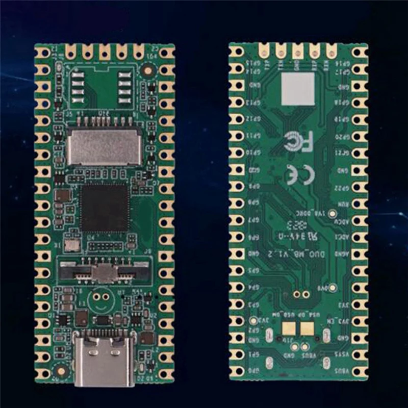 RISC-V молоко-V Duo макетная плата в комплекте + RJ45 двухъядерный CV1800B поддержка Linux для