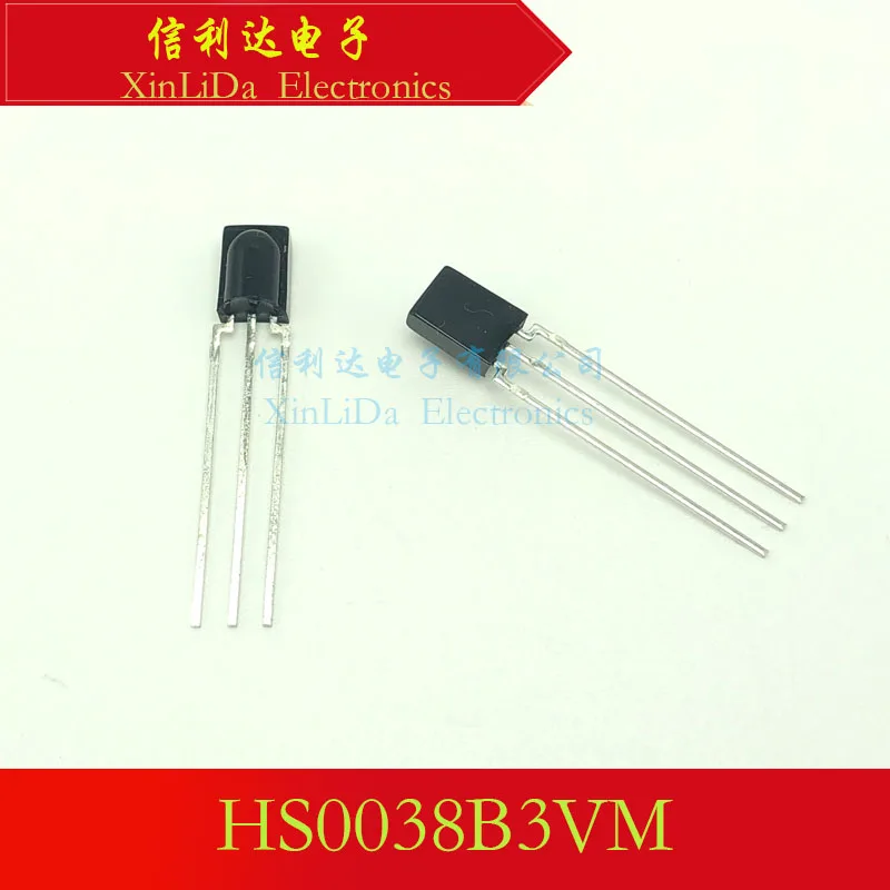 HS0038B3VM HS0038B3 HS0038 DIP3 инфракрасная приемная головка 38 кГц новая и оригинальная