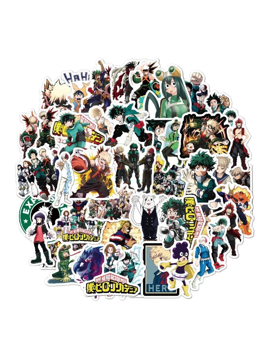 50 шт. водонепроницаемые наклейки для ноутбука