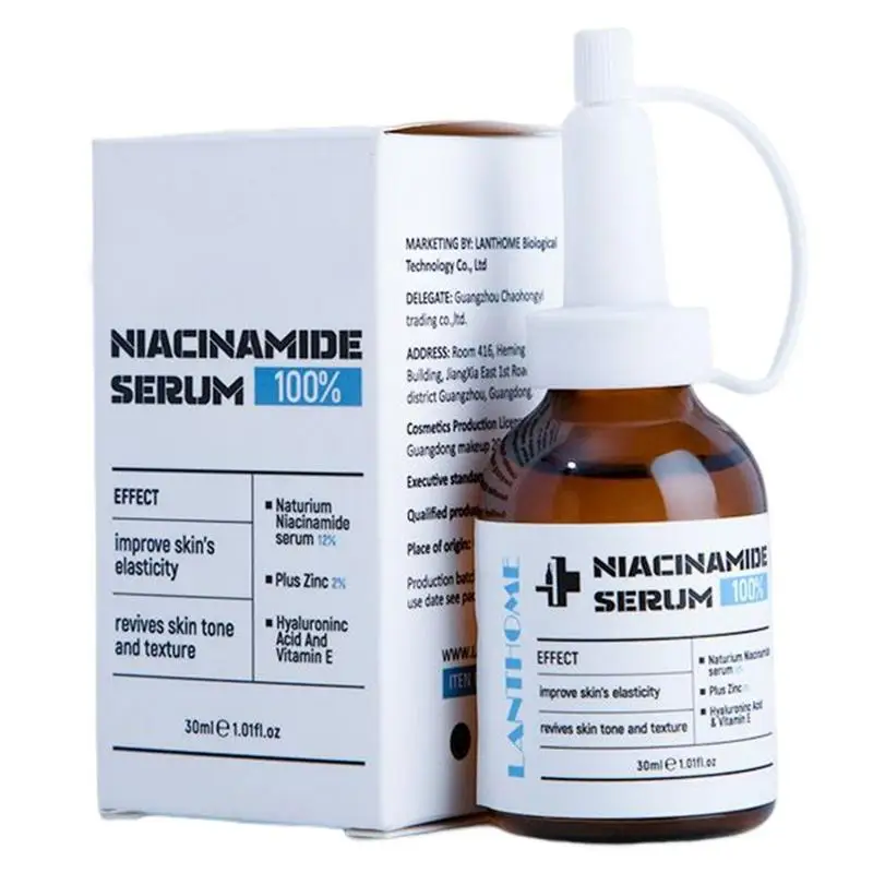 

Niacinamide, сыворотка для лица, 5X Церамид, ингибитор меланина, быстрое осветление, Удаление прыщей, солнцезащитные пятна, снижение массажа, уход ...