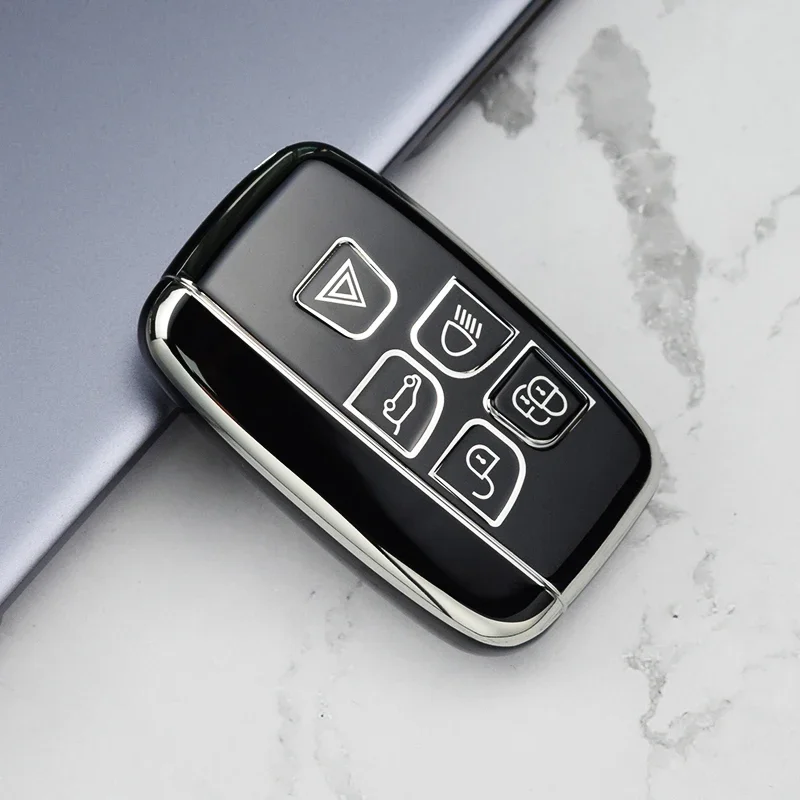 

Чехол для автомобильного ключа из ТПУ для Land Rover Range Rover Sport Discovery 3 4 Elander 2 Evoque