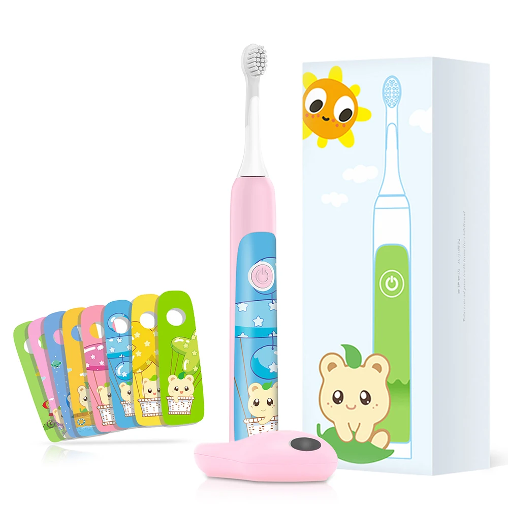 

Battery Type Children's Sonic Electric Toothbrush Cute Cartoon Teeth Whitening Toothbrush