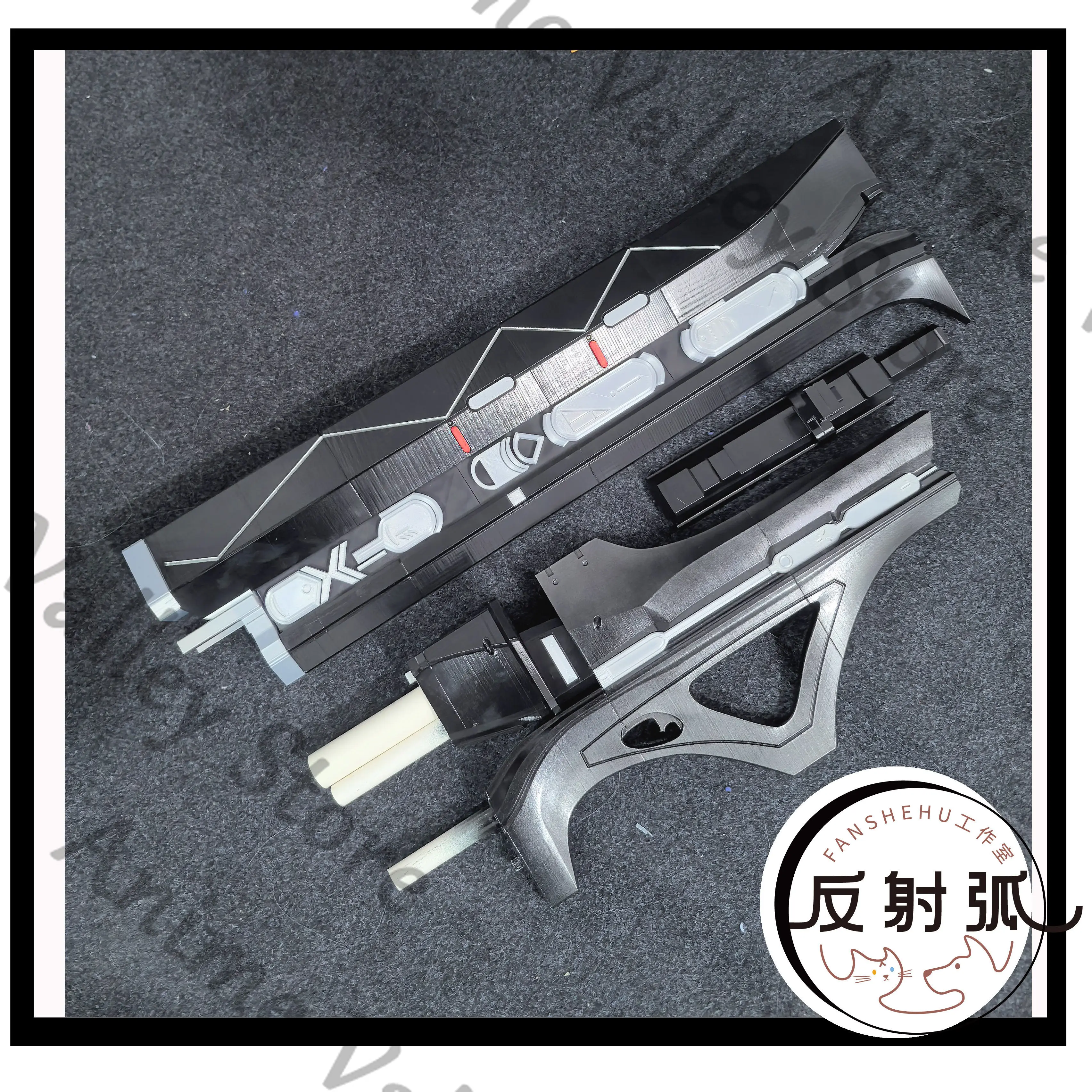 Аниме-косплей-реквизит: электромагнитный пистолет Exusiai из Arknights The New Covenant, электрическая ружья-модели, оружейное оборудование (art.: 3920daca0ee12) - 3920daca0ee12