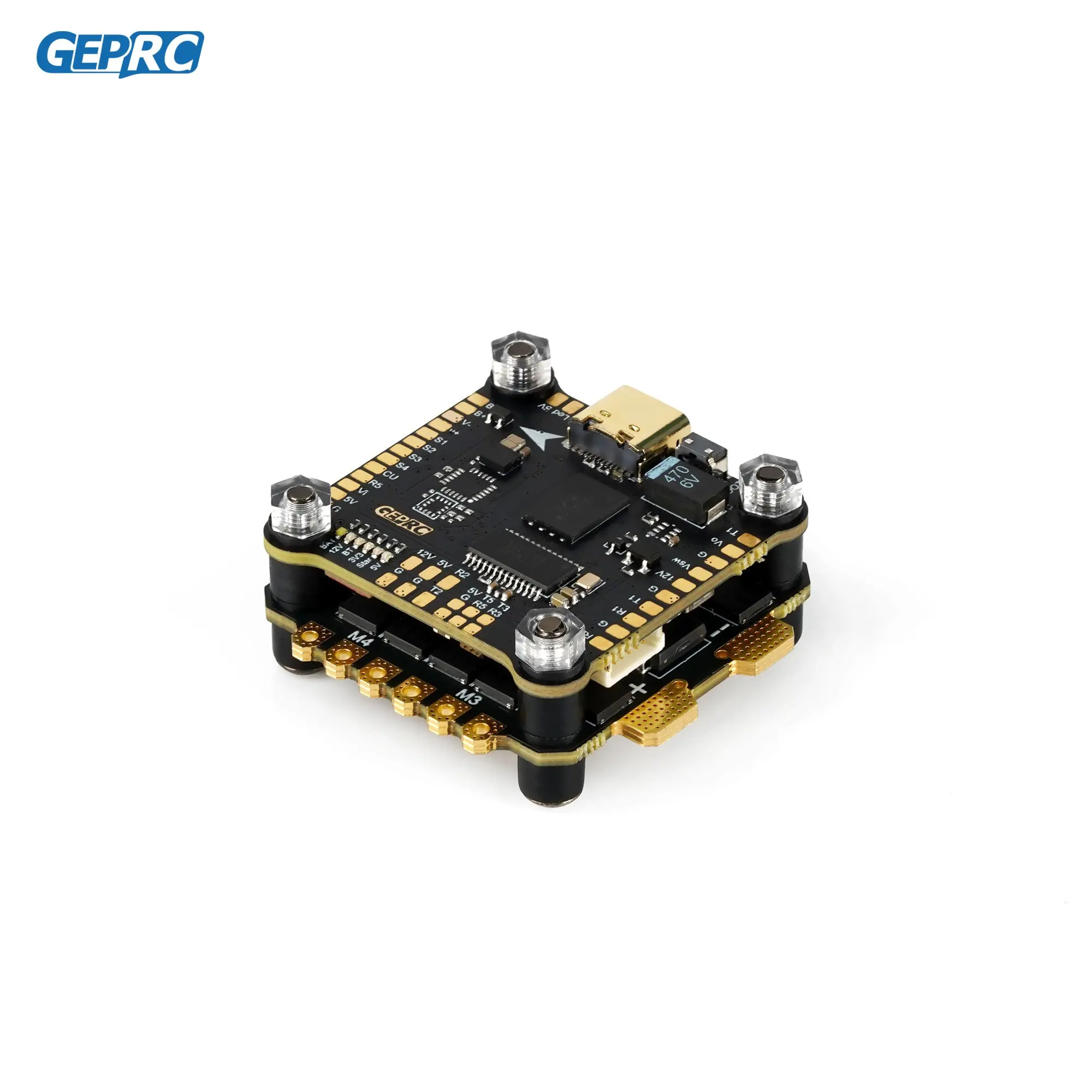 Контроллер полета GEPRC SPAN F722-BT-HD V2 Stack F7 BL32 50A 96K 4 в 1 ESC Поддержка BLUETOOTH настройки параметров