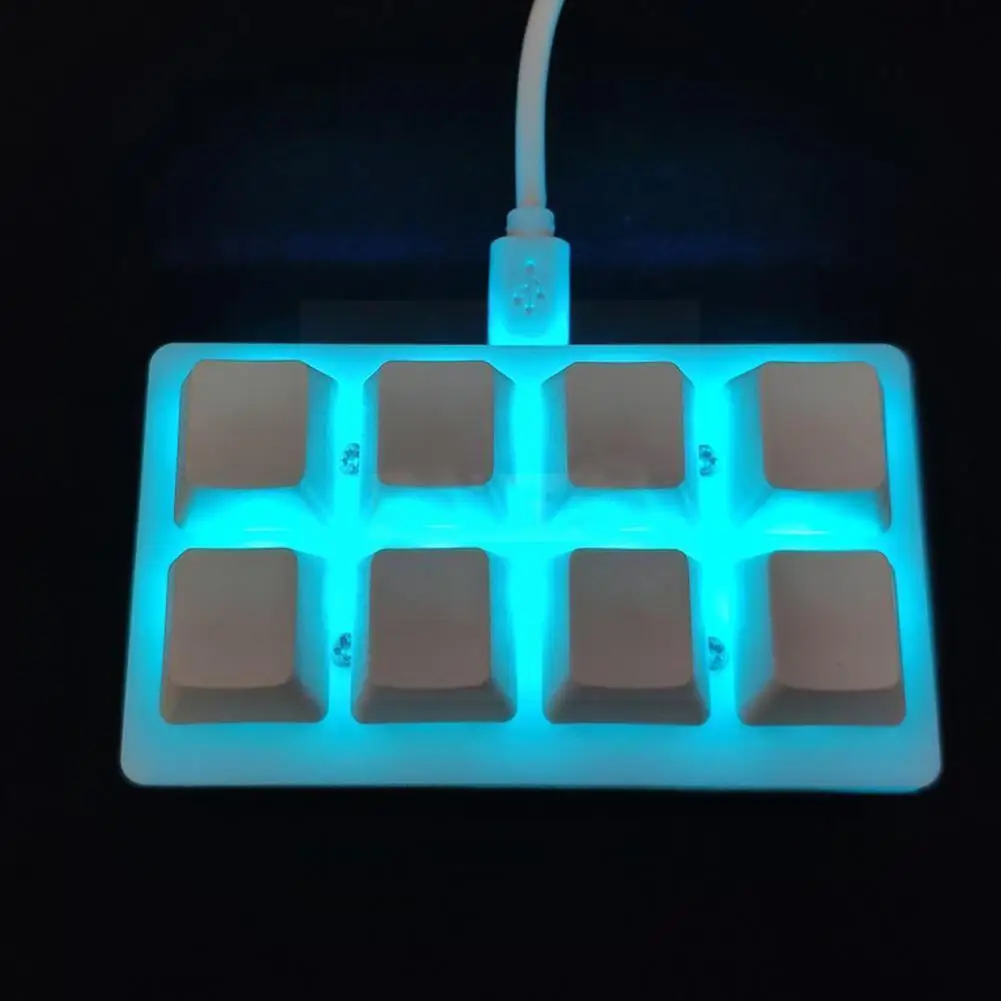

Portable Mini 8 Keys Keypad Diy Shortcut Keyboard Function Gaming Keyboard Keyboard Sayodevice Mechanical Programmable Keyb X0x6