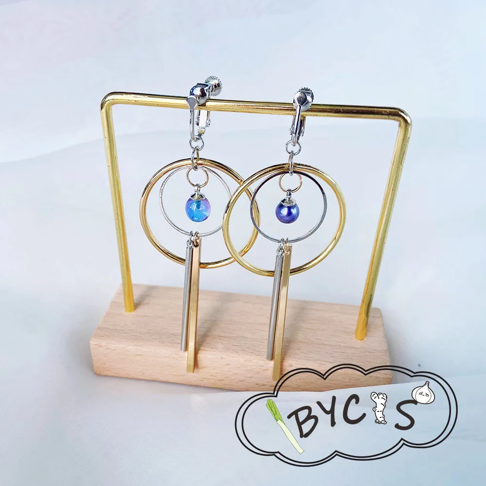 Final Sy XIV Eden FF14 Cos клипсы для ушей серьги косплея костюм на Хэллоуин аниме реквизит