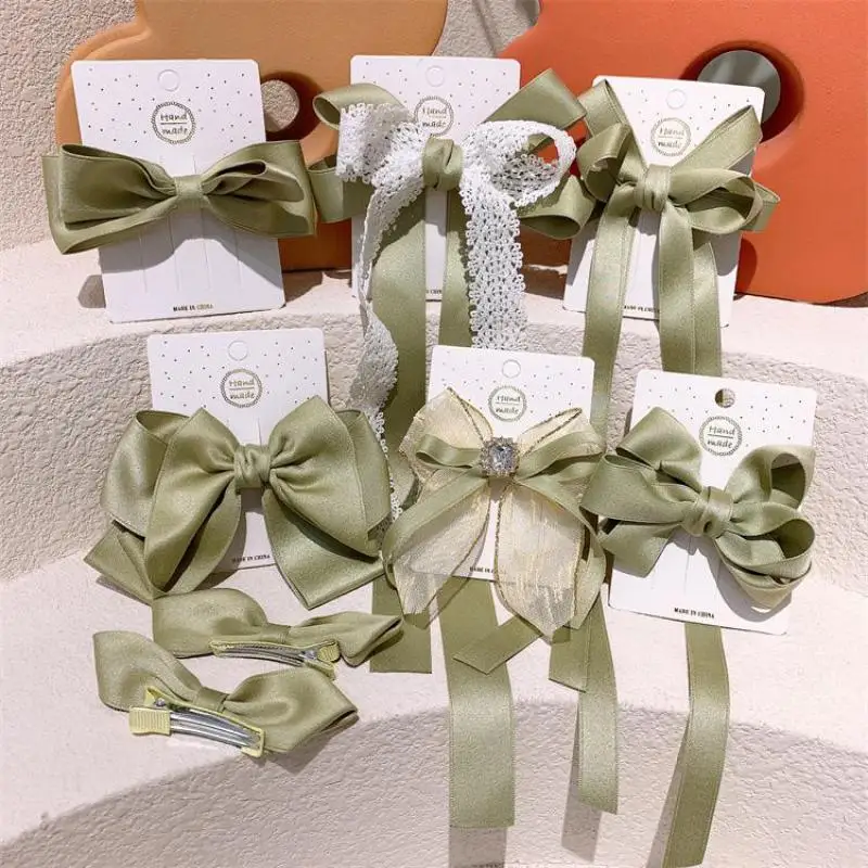 

Tassel Bowknot Hair Clips Hairpins For Girls Teens Hair Accessories Children Butterfly Hair Grips Barrettes Kids Hair Wear