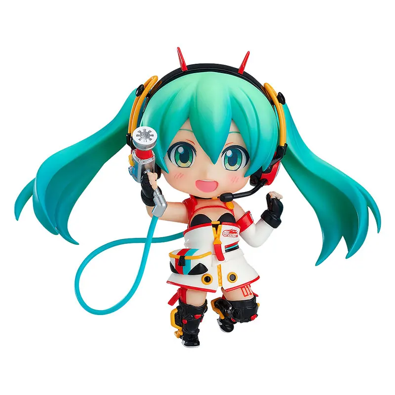 

GSC Nendoroid Animation Peripheral Movable Two-dimensional Q Version Figure 1293 RACING MIKU 2020 Toy Gift Decoration Model