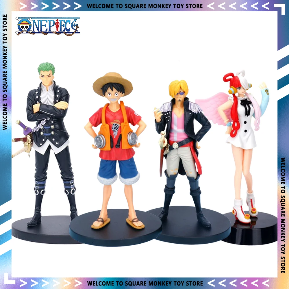

One Piece DXF Film Luffy Zoro Sanji Red Uta фигурка Shanks дочь Аниме фигурки модели куклы Коллекционные игрушки