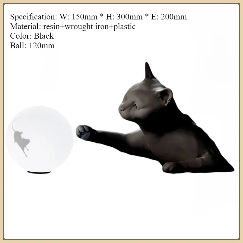 

SANDYHA Nordic Cat Mouse Настенный светильник
