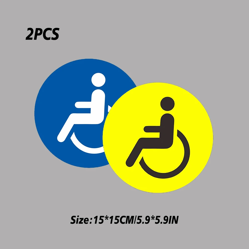 

Водонепроницаемые Светоотражающие Наклейки Для Знаков Парковки Для Инвалидов, Символы Без Барьеров