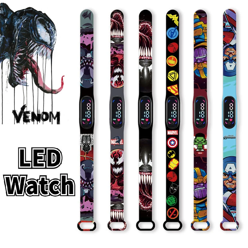 Man Led Luminous Watch Touch Waterproof Sports Watches Kids Toy Birthday Gift