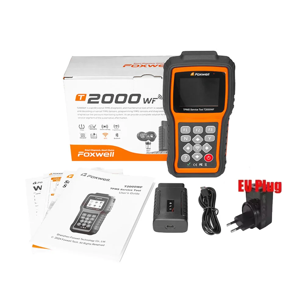 

FOXWELL T2000 WF TPMS программатор инструмент FOXWELL TPMS проверка здоровья система контроля давления в шинах сенсорные инструменты для универсальных автомобилей