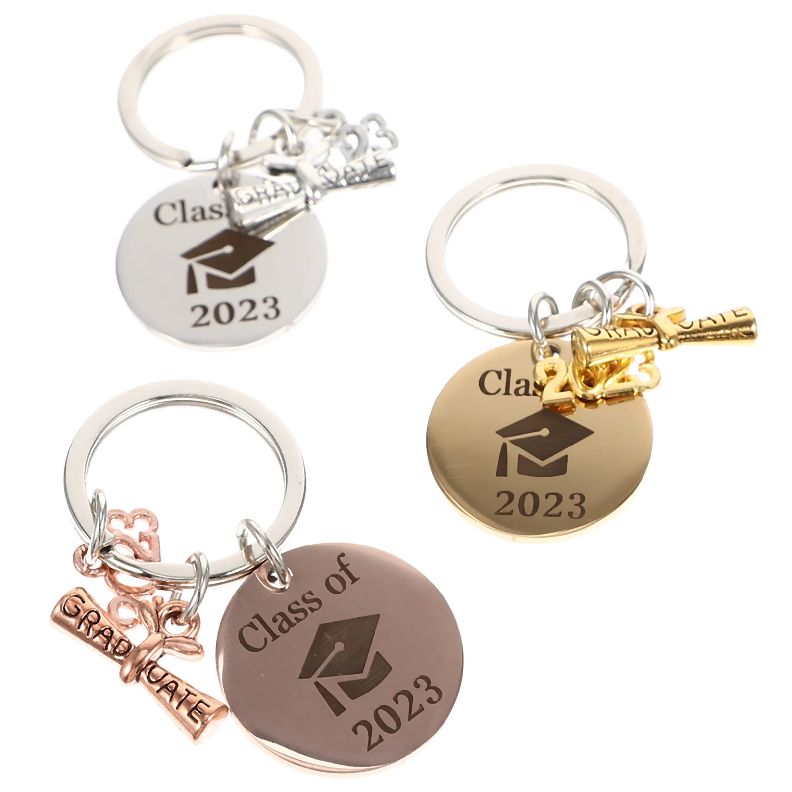 

Graduation Keychain Gift Keychains Grad Key Keyring Congrats Student Encourage Gifts Grads College Souvenir Inspirational