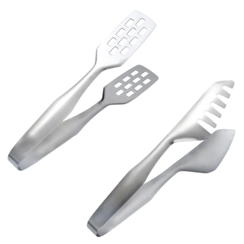 

2Pcs Stainless Steel Food Clamps Pastry Clamps Kitchen Bread Clamps Cooking Tool