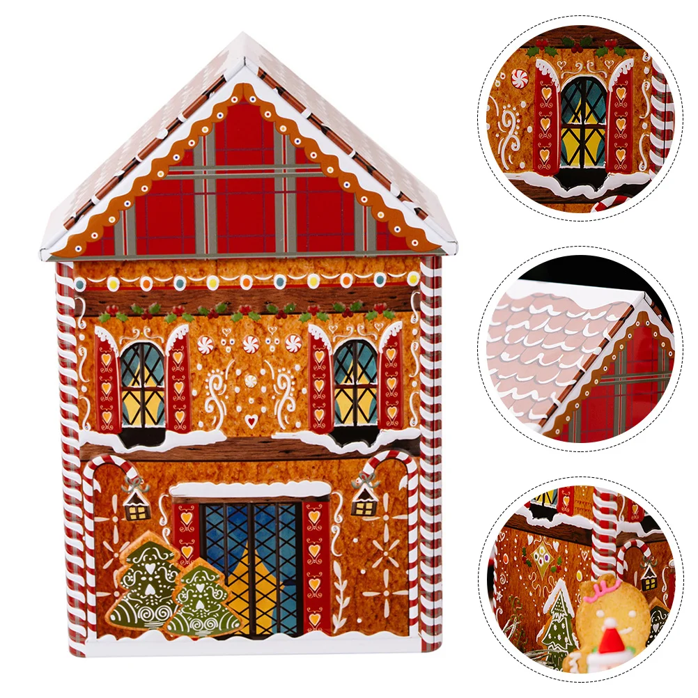 

Christmas Candy Box Tinplate Tins Cookie Gift Tin Storagecan Containers Boxes Jarlids Gifts Small Unique Holder Bin Caseiron