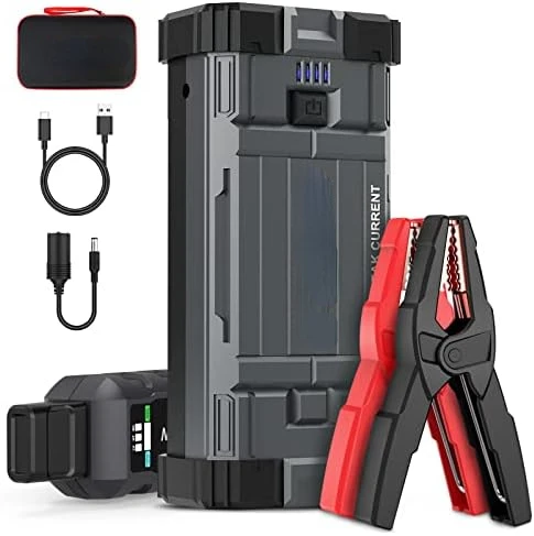 

Car Jump Starter 3000A Peak,Portable Jumpstart Starters for Up to 8L Gas 8L Diesel Engine with Booster Function,12V Lithium Jum