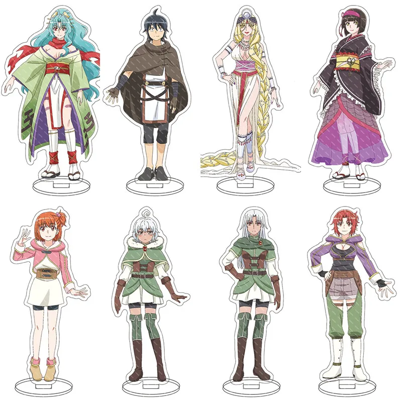 

Аниме Moonlit Journey To other World мультяшная фигурка глубокое объяснение истинных акриловых статуй Модель игрушечных персонажей