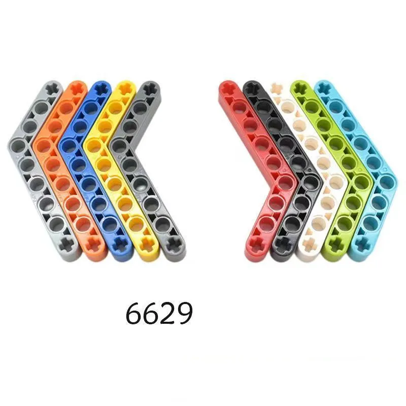 

Технологические детали для строительных блоков, совместимые с 6629 4-отверстиями, угловой 6-отверстием, изогнутой рукояткой с магнитным отверстием