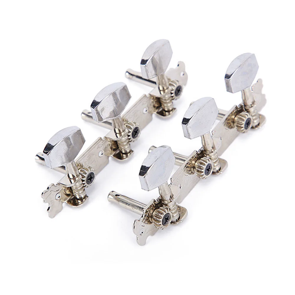 

Tuning Pegs Set Machine Heads Tuners 110g 113g 6pcs ABS Acoustic Chrome Easy To Install Folk Guitar Tuning Pegs