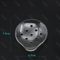 2pcs 8 holes ventilated eye shield cover transparent needed after cataract surgery eye care eye protection