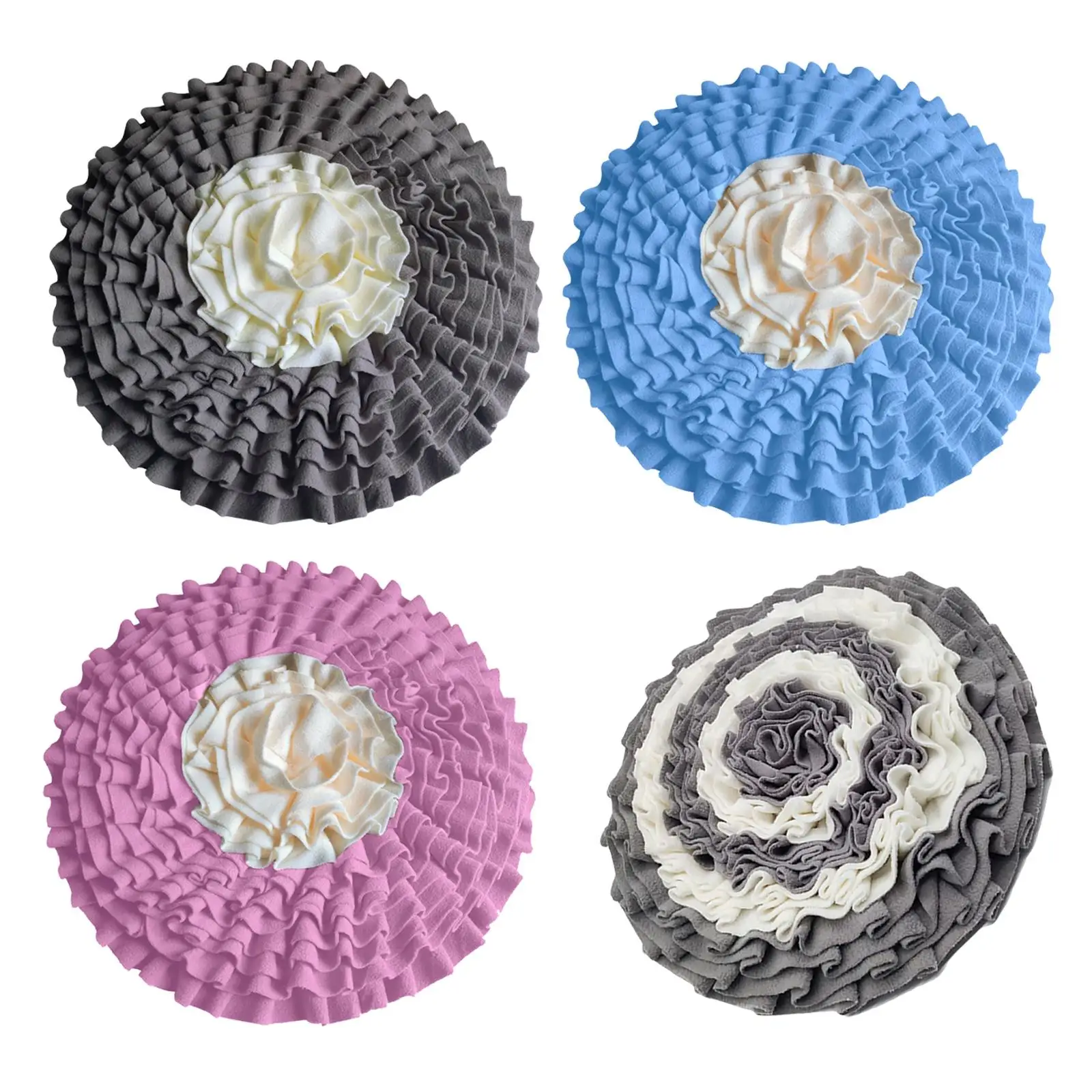 

Snuffle Mat for Dogs, Puppy Nosework Feeding Mat Pet Interactive Dog Puzzle Toys for Natural Foraging Training Sniffing Blanket