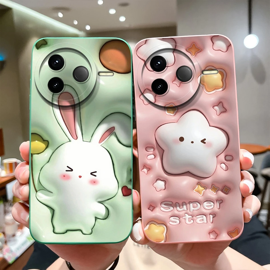 Новый прочный чехол для Redmi K80 Pro Lazy Cat с узором противоударный защитный