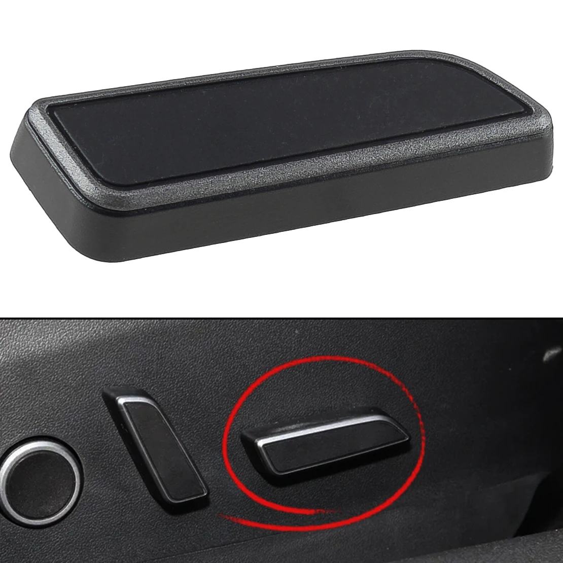 1098842-01-D правые боковые сиденья подушка кнопка переключения вперед черный пластик