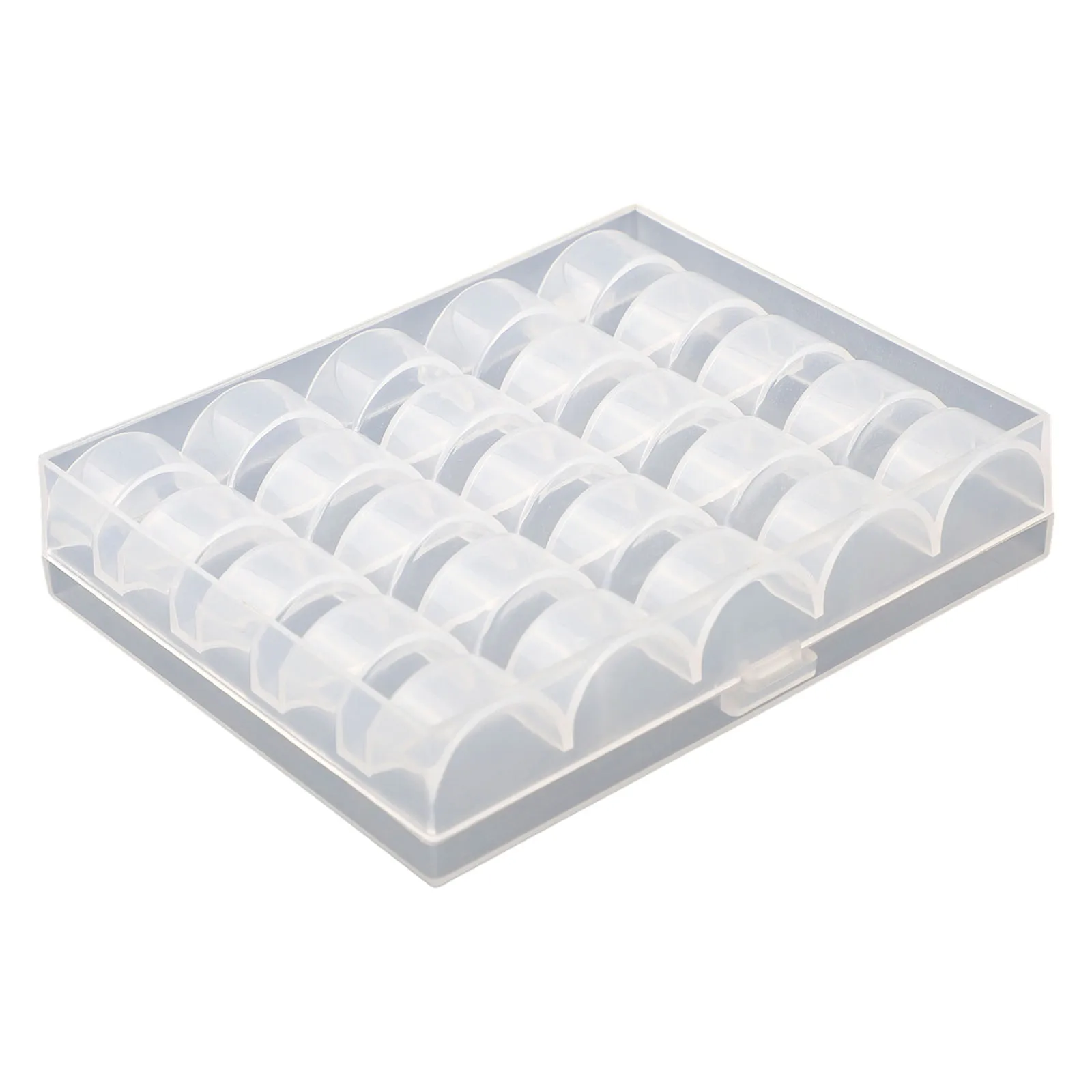 25p металлические бобины/прозрачные шпульки для швейной машины пустые бобины