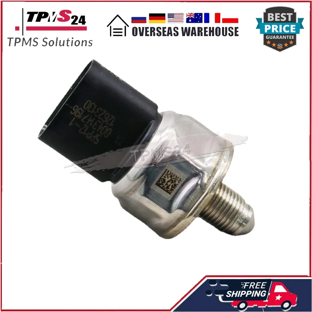 

For Cadillac Escalade Chevrolet Corvette Silverado 1500 Suburban Tahoe GMC Sierra 1500 Yukon 12623130 Fuel Rail Pressure Sensor