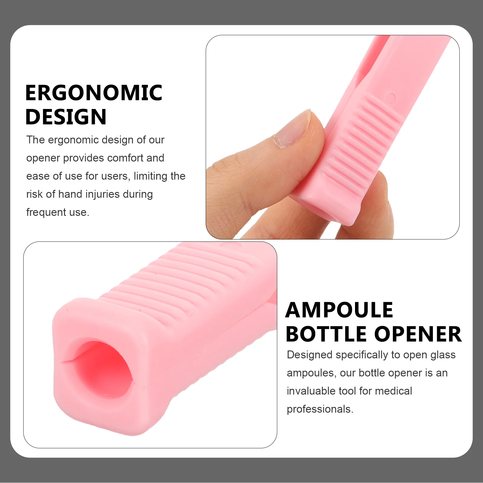 8 шт. открывалка для бутылок выключатель флаконов ампула многоразовая дробилка