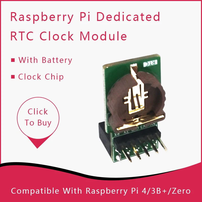 Raspberry Pi 3 Model B + Plus RTC электронная плата I2C RTC модуль GPIO PI 3