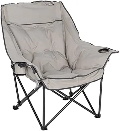 

Bear Padded Camping Chair with Carry Bag, Folded