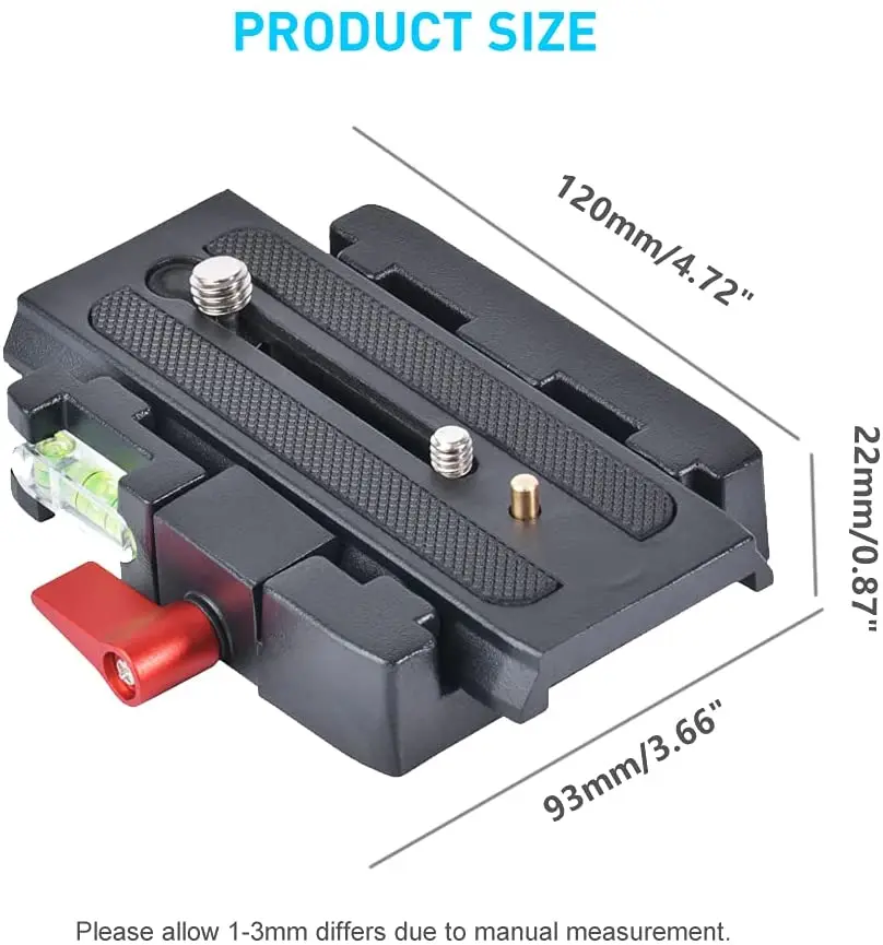 БЫСТРОРАЗЪЕМНАЯ пластина для камеры P200 адаптер крепления штатива с алюминиевым