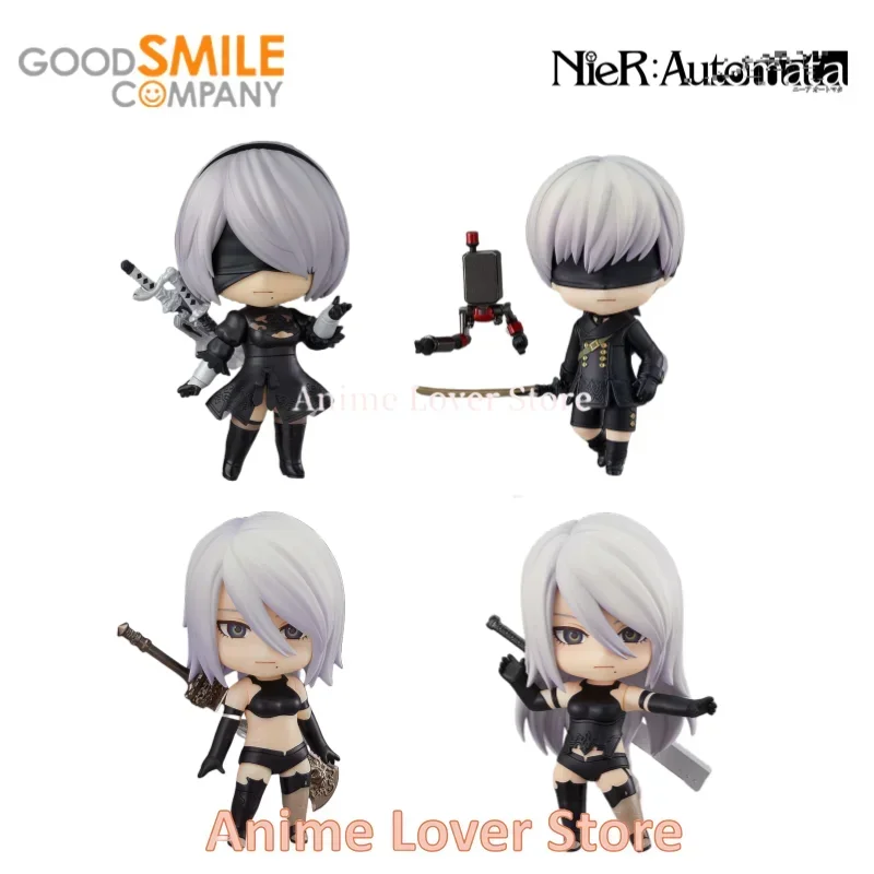Фигурки героев аниме Хорошая Улыбка оригинальные Nendoroid NieR:Automata shear 1745 2B 1576 9S 1870 1656