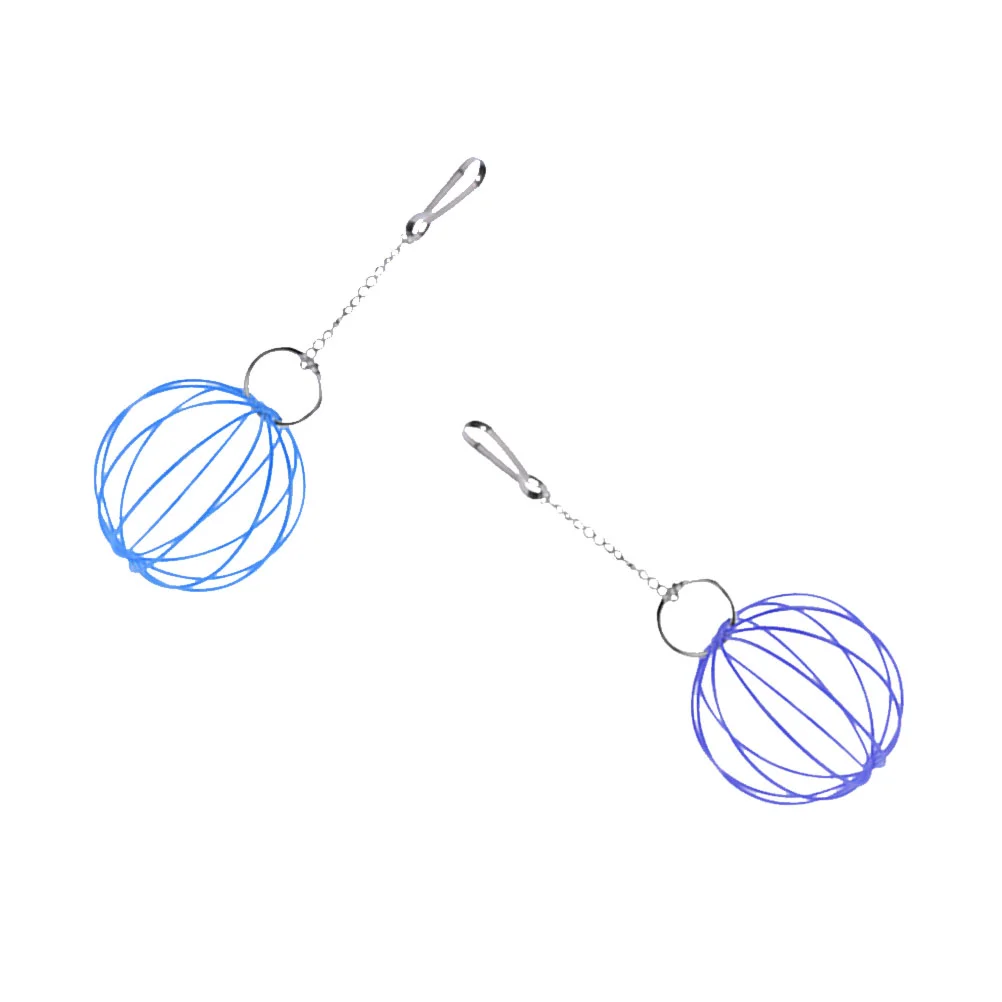 

1Pc Ball Hanging Nontoxic Cute Metal Playing Ball for Hamster Small Pets Cage