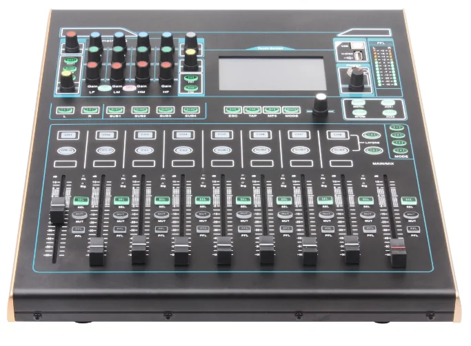 

Professional Audio sound system dj controller 16 Channels digital audio mixer for outdoor indoor PA sound Systems