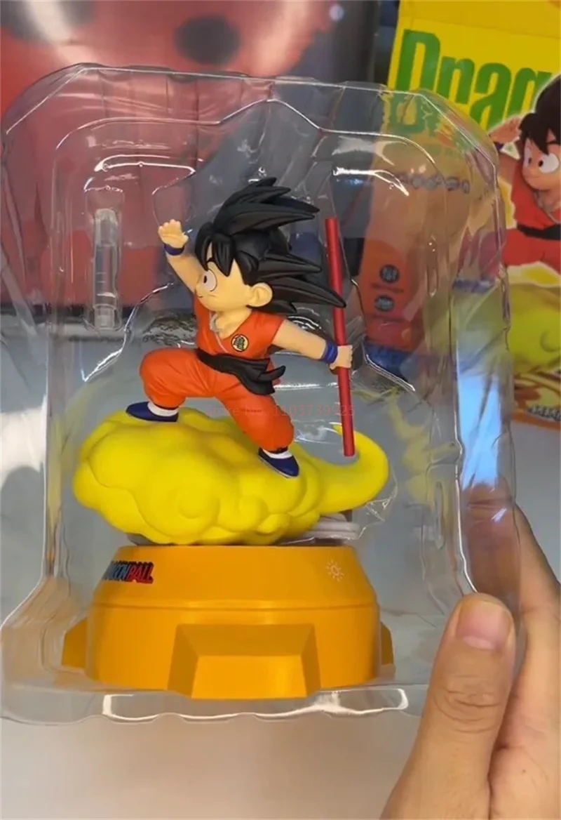 Новый оригинальный Dragon Ball аниме фигурка Гоку вращающийся ночник украшение